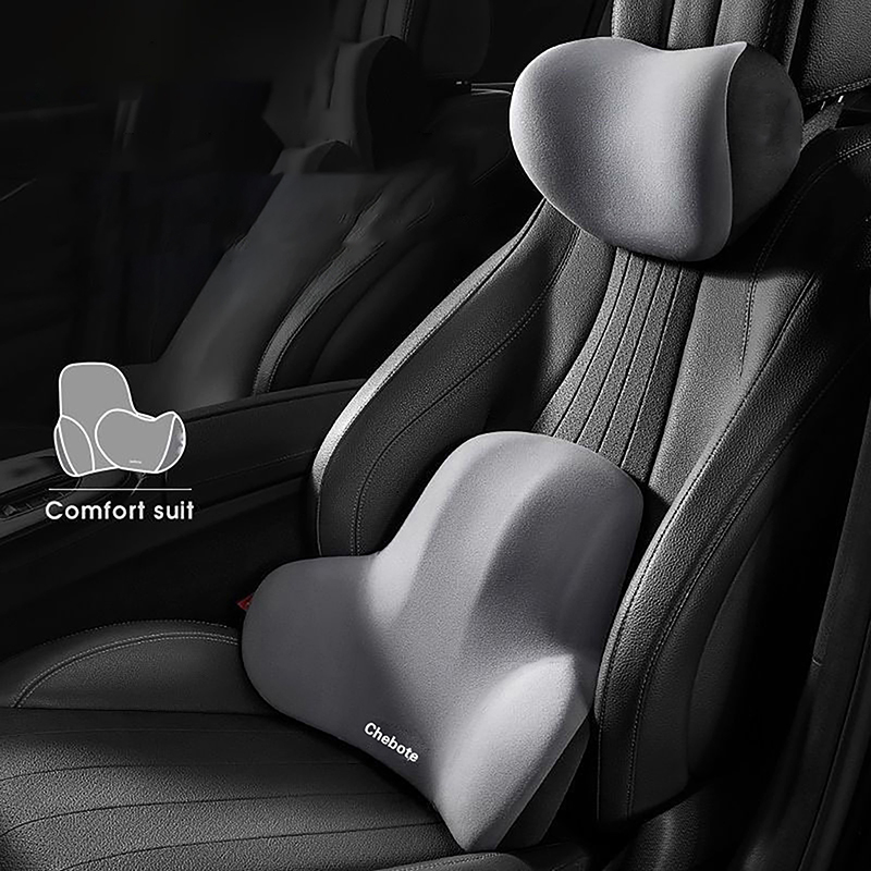 Gaming Chair Lumbar Pillow - Hafızalı Köpük Bel Destek Minderi, Araba,