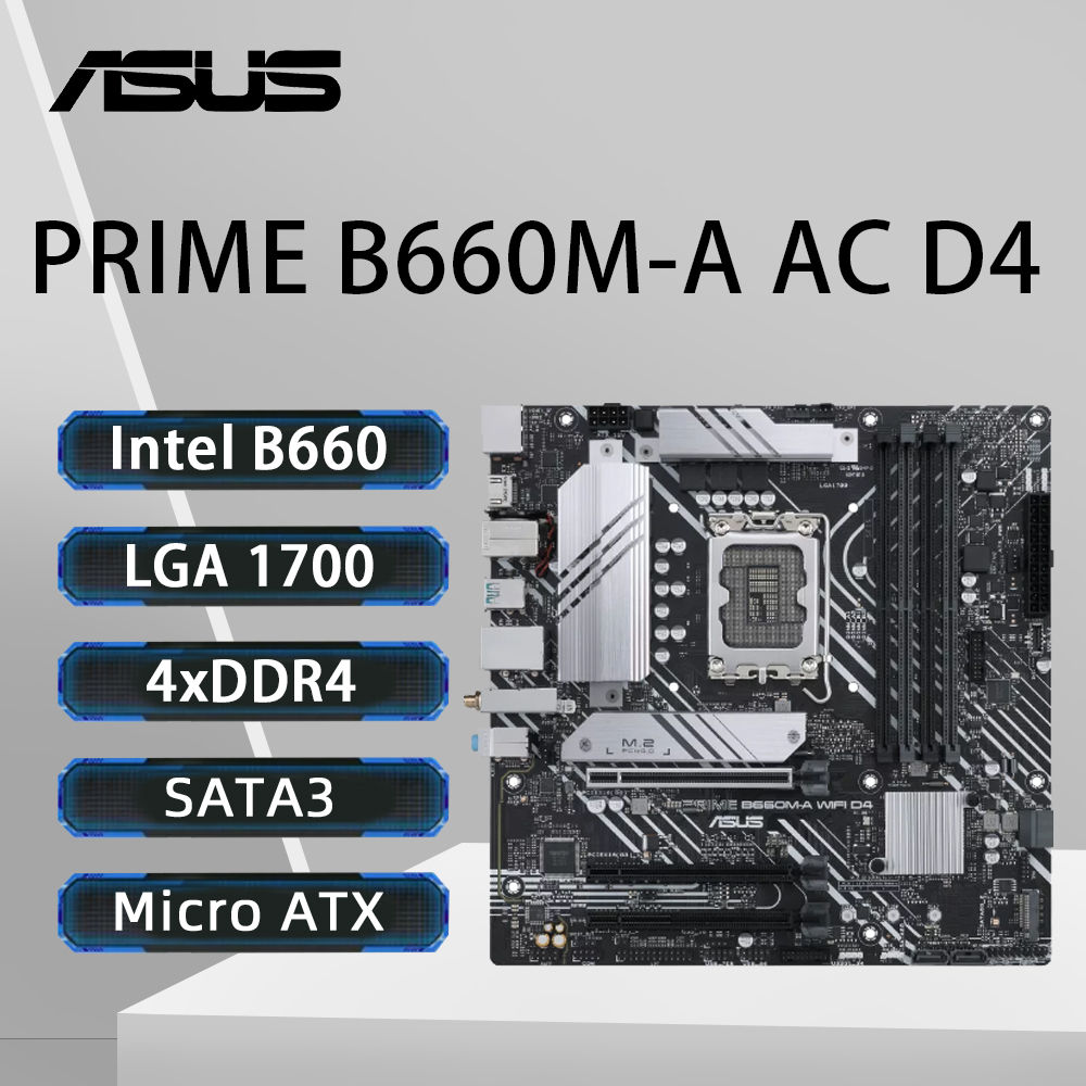 Intel Cpu Core I9 - ASUS PRIME B660M-A AC D4 Anakart