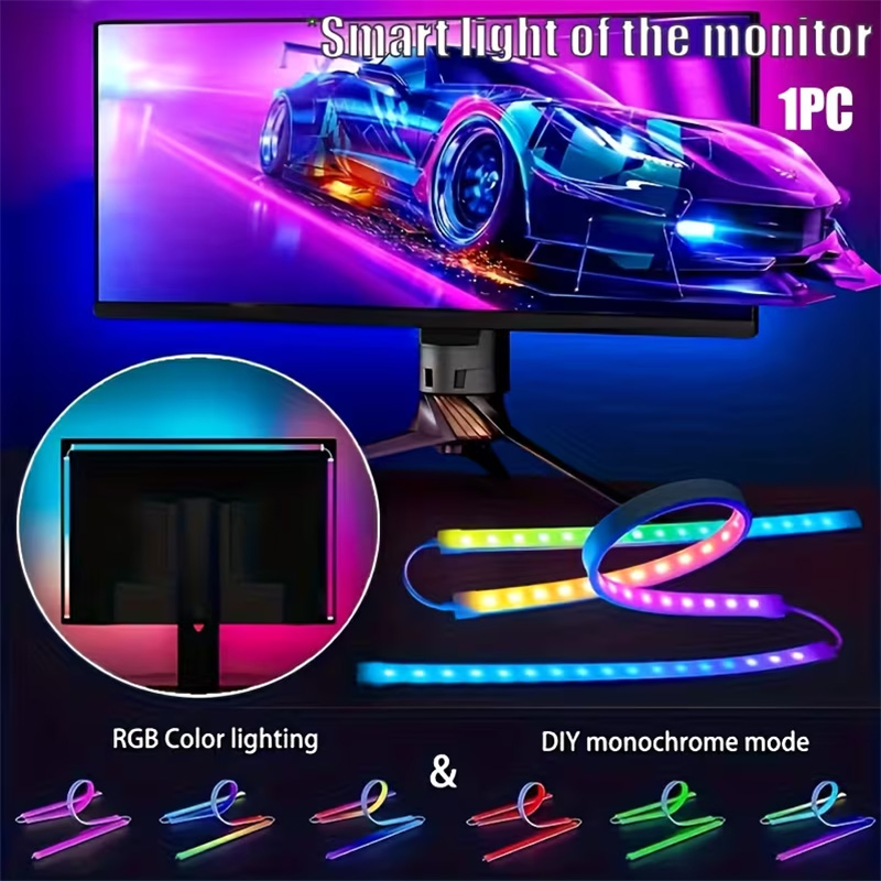 No Rgb Gaming Pc - RGB Oyun Işıkları Şerit Monitör Arka