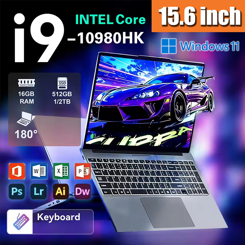 Pc Gaming Intel Core I9 - 15.6 inç Intel N95 Taşınabilir Dizüstü