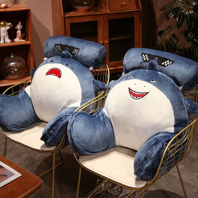 Gaming Chair Lumbar Pillow - Köpekbalığı başucu yumuşak çanta yastık koruyucu