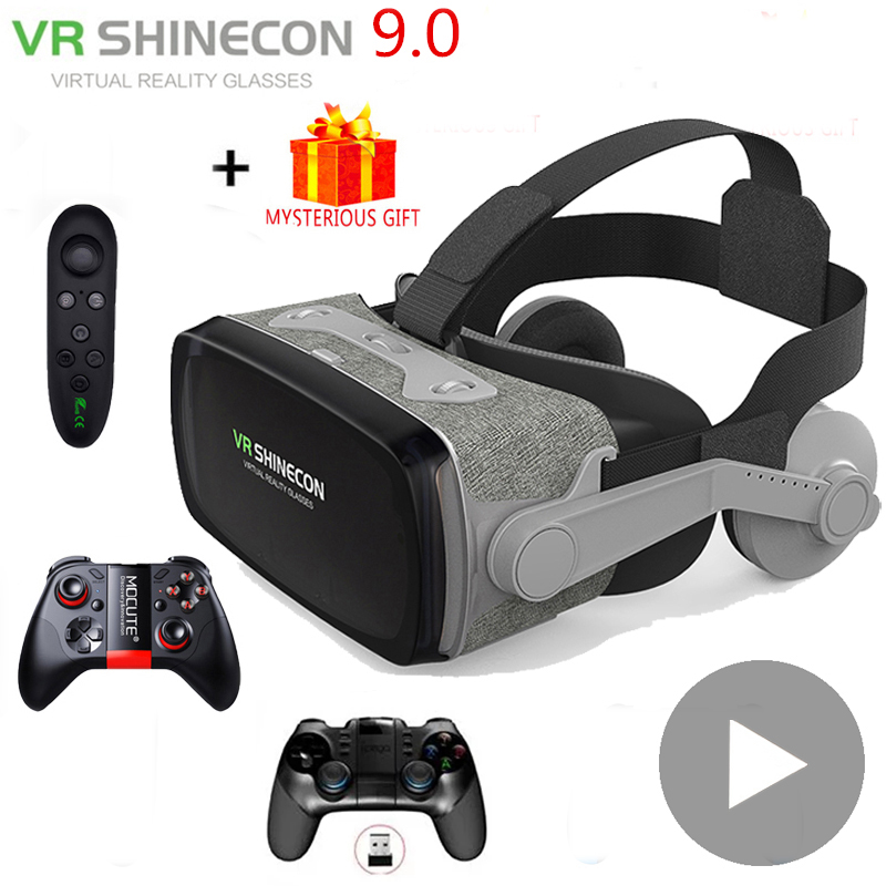 Vr Headset Pc - VR Shinecon Casque Viar 3D Gözlük