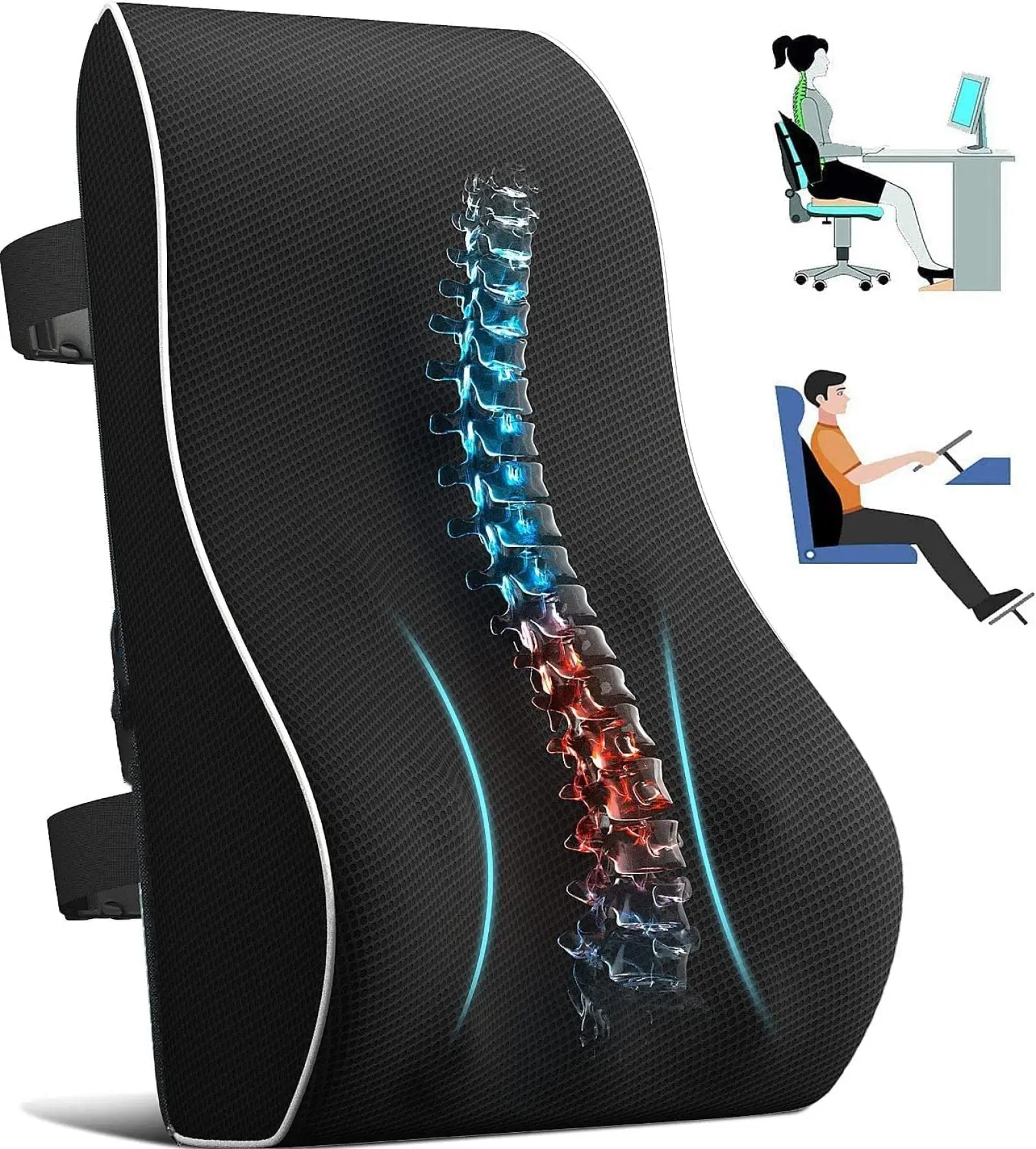 Bel Desteği Yastık Bellek Köpü - Gaming Chair Lumbar Pillow incelemesi ve fiyatı