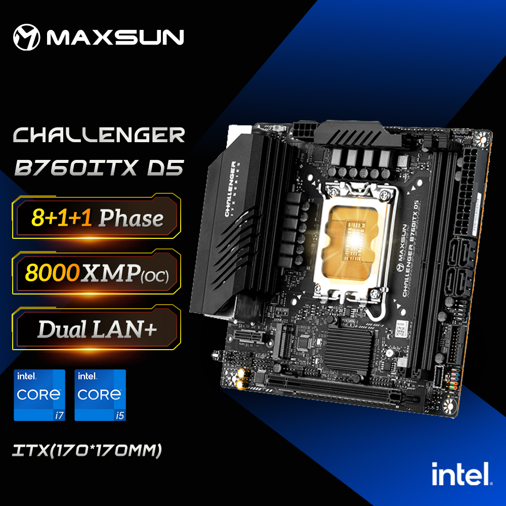 MAXSUN Oyun Anakartı B760ITX D - Pc Gaming I7 14Th Gen incelemesi ve fiyatı