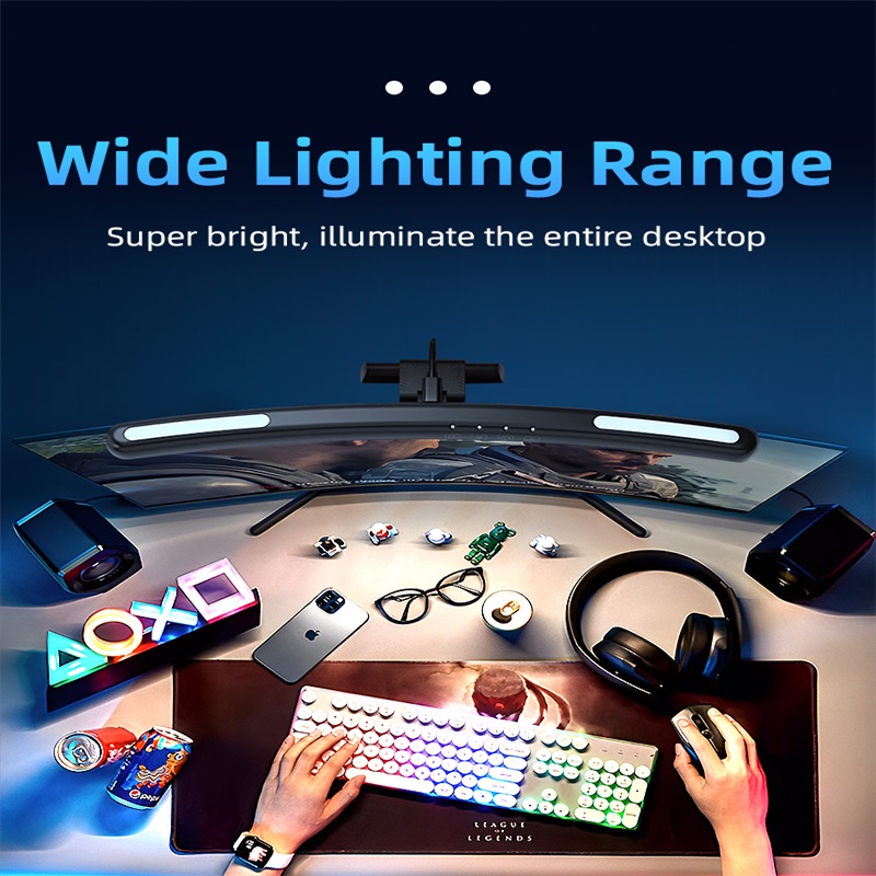 Kavisli LED monitör işık çubuğ - No Rgb Gaming Pc incelemesi ve fiyatı