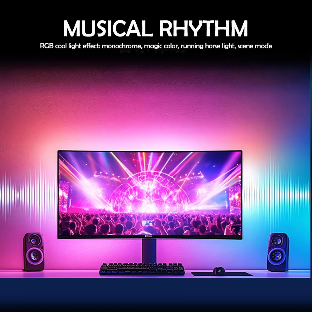 RGB Oyun Işıkları Şerit Monitö - No Rgb Gaming Pc incelemesi ve fiyatı