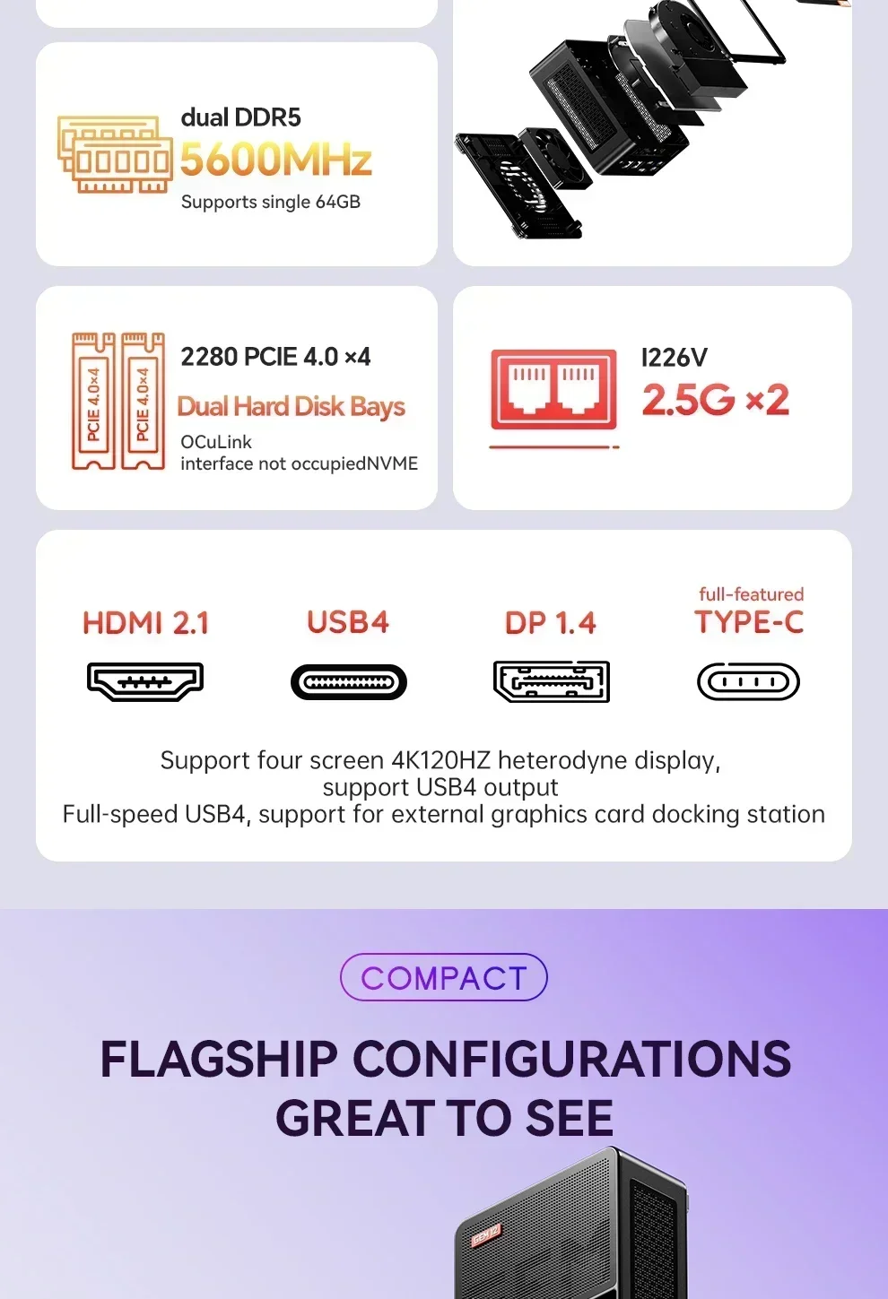 Aoostar GEM12 AMD Ryzen 7 8845 - Pc Gaming Second incelemesi ve fiyatı