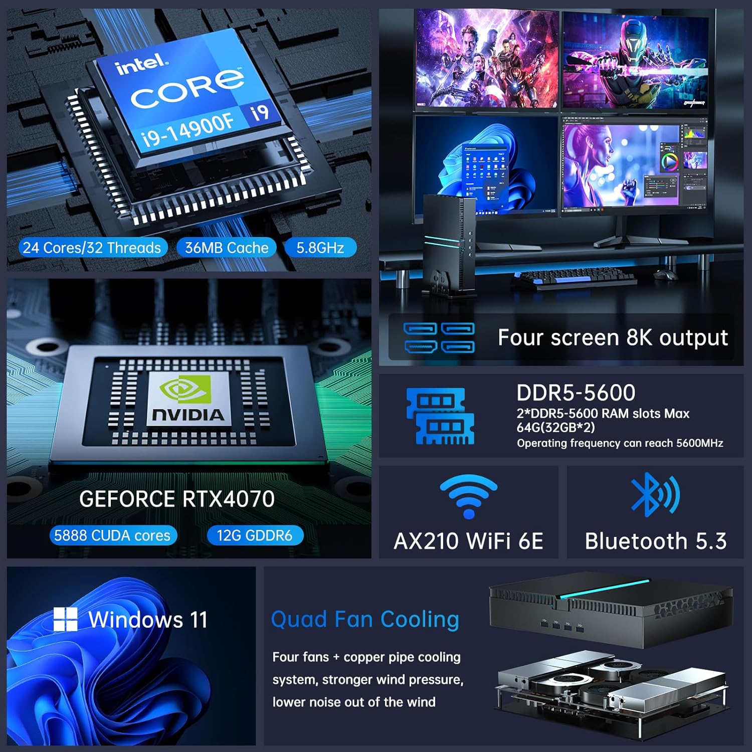 Partaker Gaming Mini PC 14. Ne - Pc Gaming I7 14Th Gen incelemesi ve fiyatı