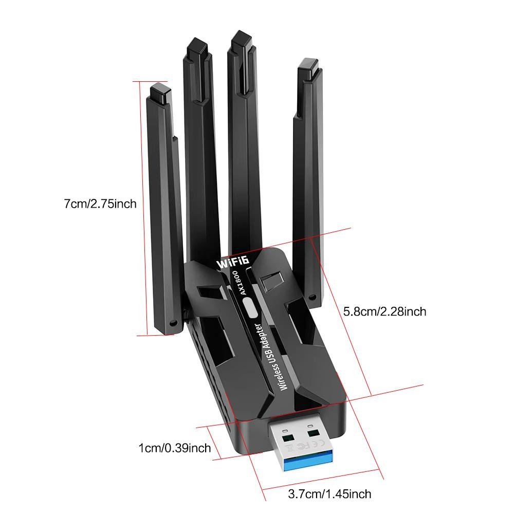 WiFi 6 USB 3.0 Adaptör 1800 Mb - Pc Gaming Second incelemesi ve fiyatı