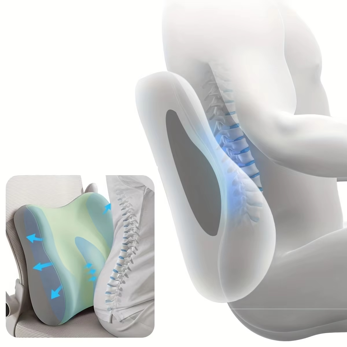 Araba Koltuğu Hafızalı Köpük M - Gaming Chair Lumbar Pillow incelemesi ve fiyatı