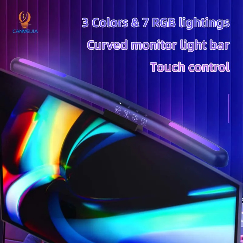 Kavisli LED monitör işık çubuğ - No Rgb Gaming Pc incelemesi ve fiyatı