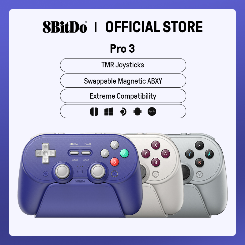 8BitDo Pro 3 Switch 1/2 Window - Pc Gaming Second incelemesi ve fiyatı